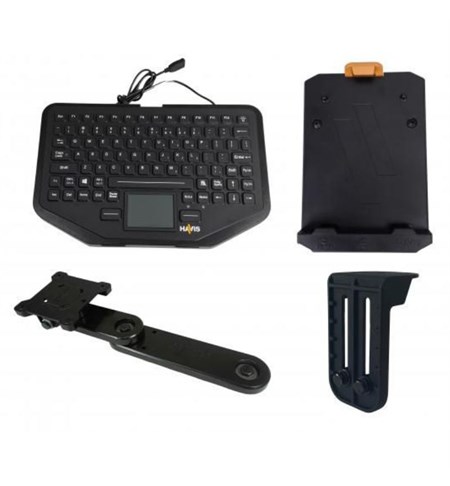 Havis PKG-KBM-106-1 USB Keyboard with Mount (No Emergency Key) - Premium Package