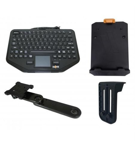 Havis PKG-KBM-108-1 USB Keyboard with Mount (Emergency Key) - Premium Package 