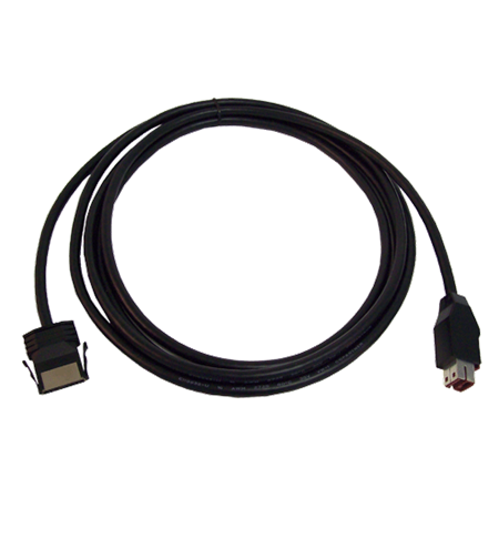 Cable 24v. Powered USB 1.2 m Black