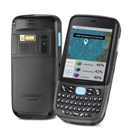 Pidion HM50-G Rugged PDA (1D Linear, LED Aimer)