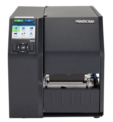 T8000 Label Printer, 4 Inch wide, 203dpi, Heavy Duty Cutter & Tray, ODV, Postscript/PDF