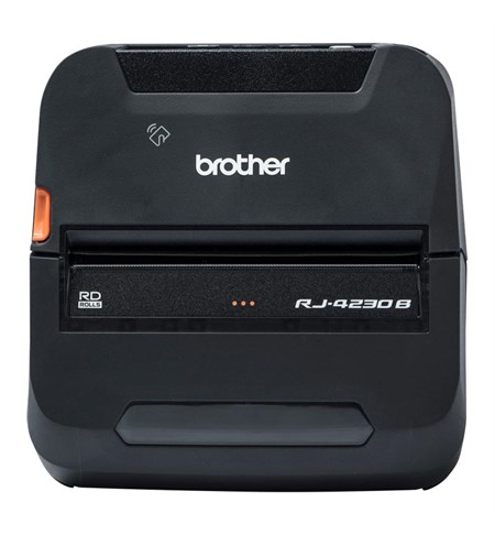 Brother RJ-4230B Mobile label and receipt Printer