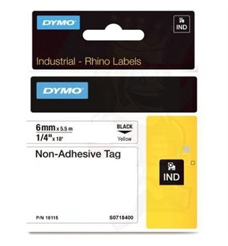 S0718400 - Dymo RHINO Non-Adhesive Tag