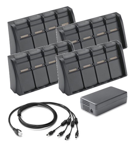 SAC9500-431CES - Motorola MC9500 Telco Rack Mount Ready 4-Slot Battery Charger Kit (INTL)