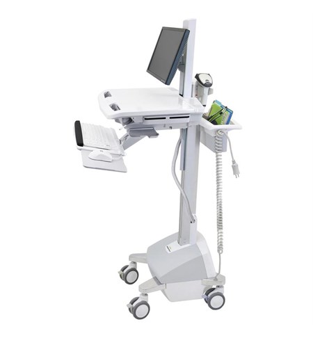 StyleView® Cart with LCD Pivot, LiFe Powered Full-Featured Medical Cart