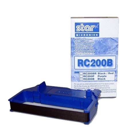 30980112 - RC200B Cassette Ribbon - Black for MP200, SP200, SP298, SP500, SP2000, SCP700