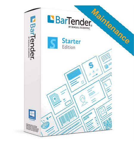 BarTender Starter - Application License - Backpay Expired Standard Maintenance and Support. Per month