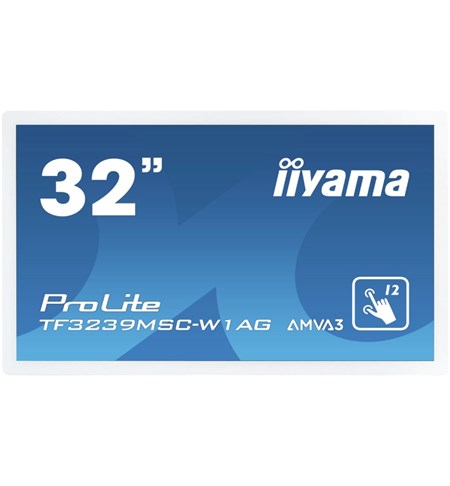 Iiyama ProLite TF3239MSC-W1AG 32 Inch Open Frame PCAP Touchscreen, White