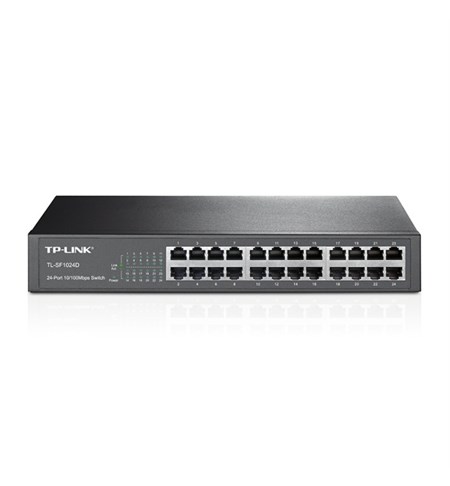 TP-Link 24-Port 10/100 Mbps Desktop / Rackmount Network Switch