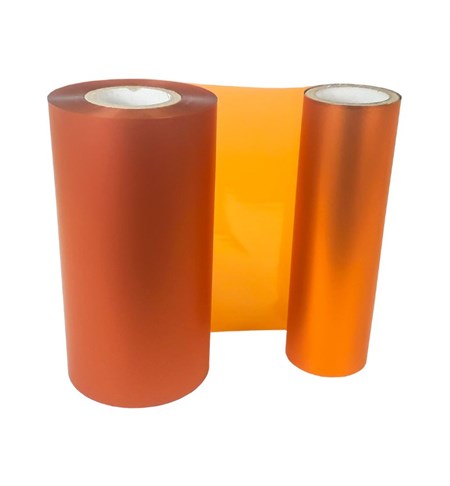 DTM Orange Ribbon - 110mm x 200m