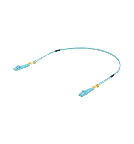 Ubiquiti OM3, 50 / 125 μm, Duplex LC Fibre Cable - 0.5m