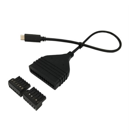 BrightSign USB C to GPIO 12-Pin Cable Kit - GP800-C