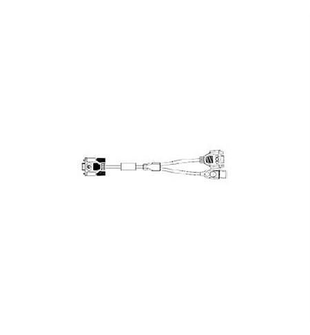 VE011-2021 - Honeywell DB15/USB Dual Lock Cable