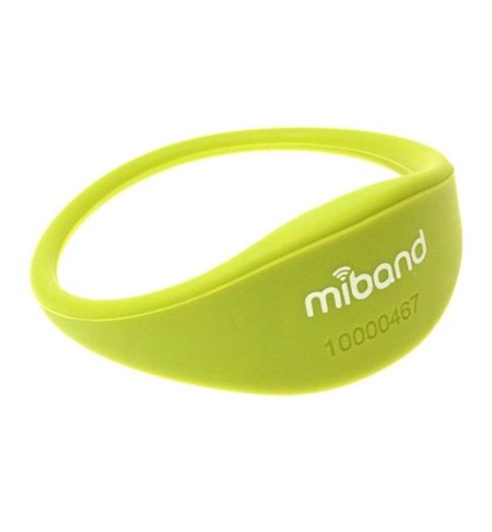 Light Green 1kB Miband, 67mm, Adult Size - WB-P-MBLGR