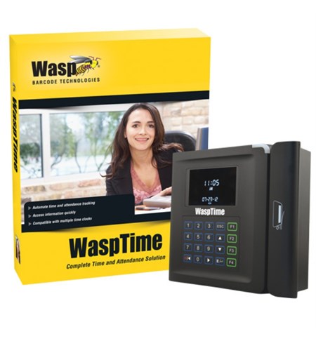 WaspTime Standard with HID Time Clock