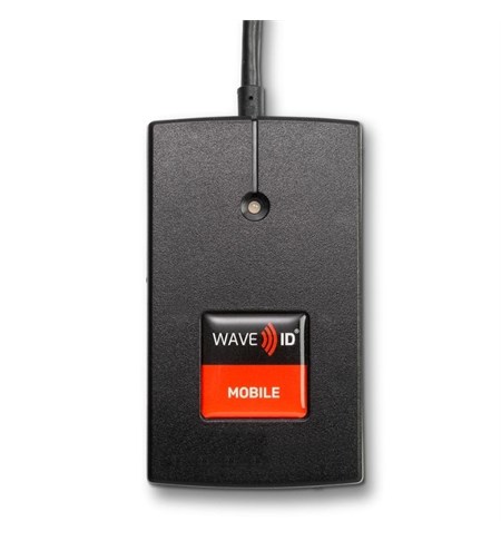WAVE ID Mobile Keystroke Black BLE USB Reader