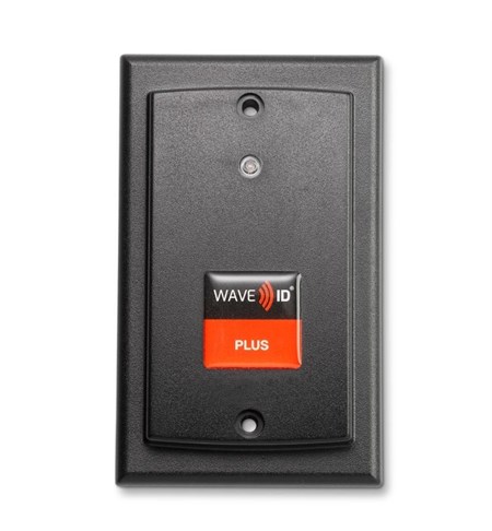 WAVE ID Plus V2 w/ iCLASS ID Surface Mount Black TCP/IP Ethernet POE Reader