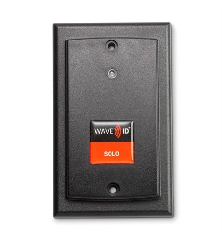 WAVE ID Solo Keystroke Indala 26 bit Surface Mount Black USB Reader