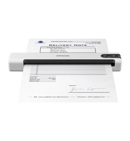 Workforce DS-70 - 600 x 600dpi ADF + Manual feed scanner, White, A4