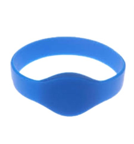 RF IDeas BDG-WRIST-EMSB - EM Wristband Silicone, 74 mm, Blue