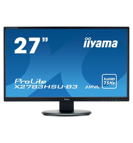 Iiyama Prolite X2783HSU-B3 27in non-touch LED backlit LCD monitor