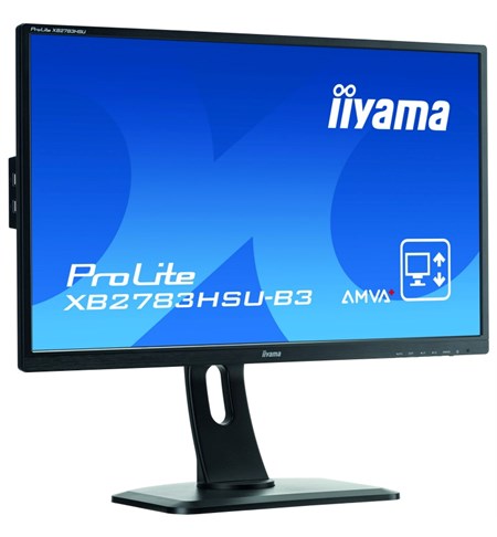 Iiyama ProLite XB2783HSU-B3 Computer Monitor, 27 Inch, Full HD, Black