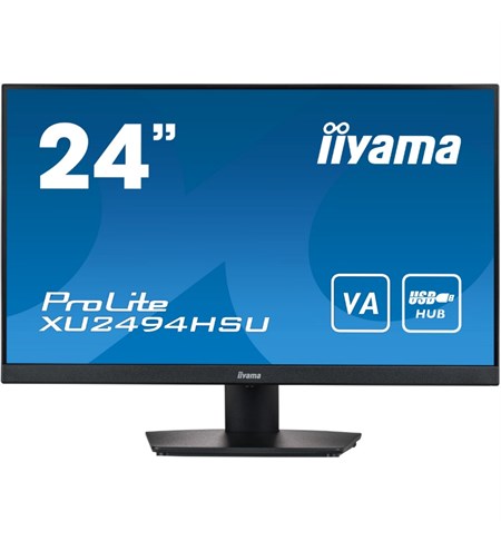 Iiyama ProLite XU2494HSU-B2 Full HD Monitor, 23.8 Inch, Black