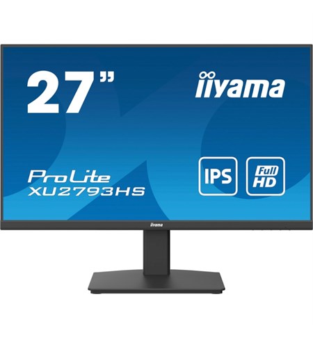 Iiyama ProLite XU2793HS-B5 Full HD Monitor, 27 Inch, Black