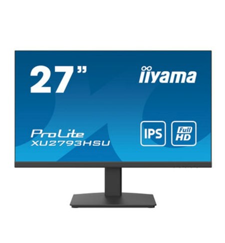 Iiyama ProLite XU2793HSU-B4 Full HD Monitor, 27 Inch, Black
