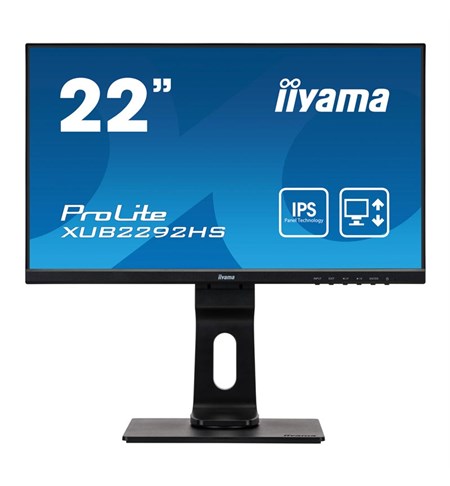 Iiyama Prolite XUB2292HS-B1 22in non-touch IPS panel monitor