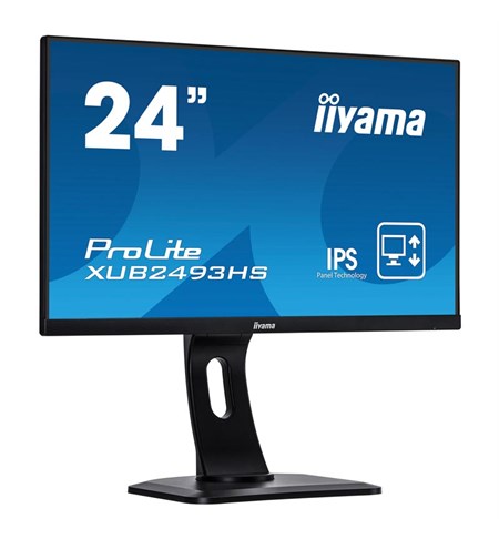 Iiyama Prolite XUB2493HS-B1 24in non-touch, ultra-flat monitor