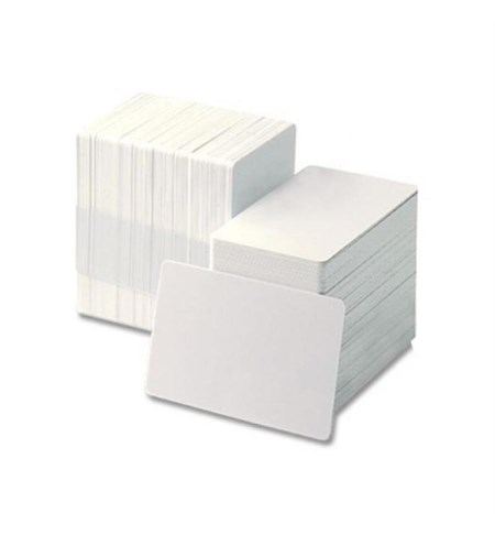 104523-118-01 - Zebra Premier (PVC) Blank White Cards (Signature Panel, Hi-Co Stripe)