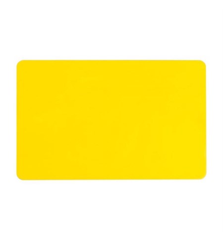 104523-131 - Zebra Premier Colour PVC Cards - Yellow