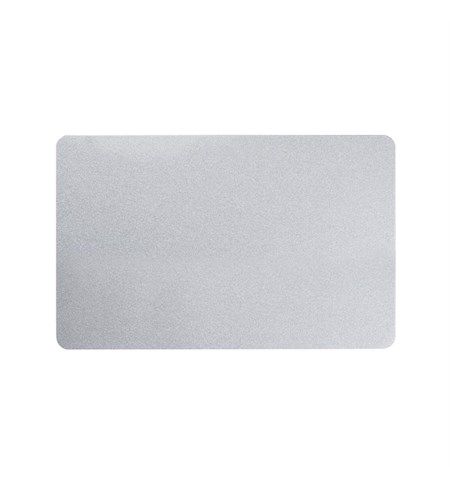 104523-132 - Zebra Premier Colour PVC Cards - Silver Metallic