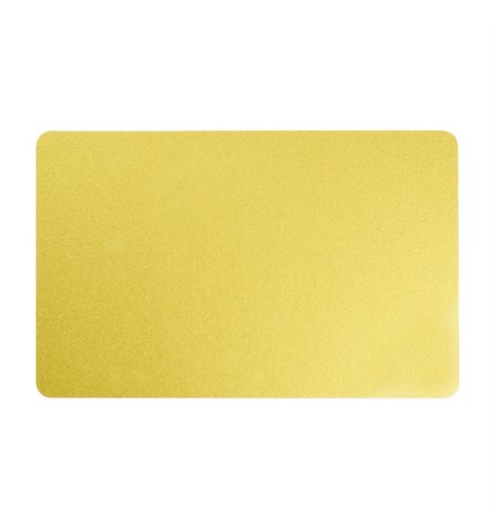 104523-133 - Zebra Premier Colour PVC Cards - Gold Metallic