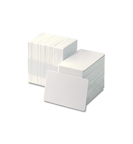 104523-174 - Zebra Premier (PVC) Blank White Cards