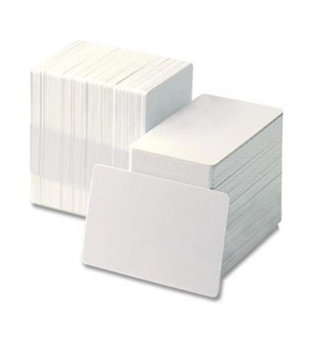 104524-101 - Zebra Premier Plus (PVC Composite) Blank White Cards (500 Cards)