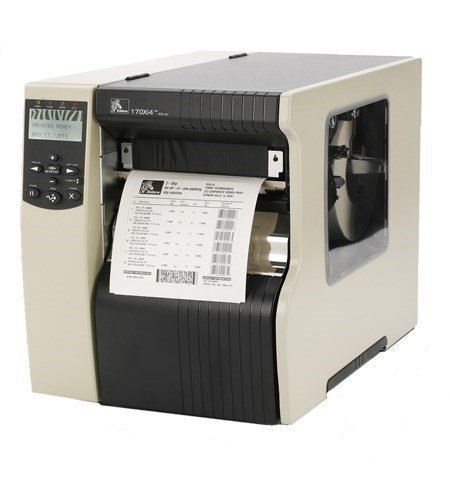 Zebra 170Xi4 Label Printer (300dpi, Applicator Port, Rewind, Peel, 3inch Spindle)