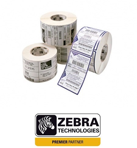 880291-025D Zebra PolyE 3000T Gloss 51mm x 25mm Polyethylene Label