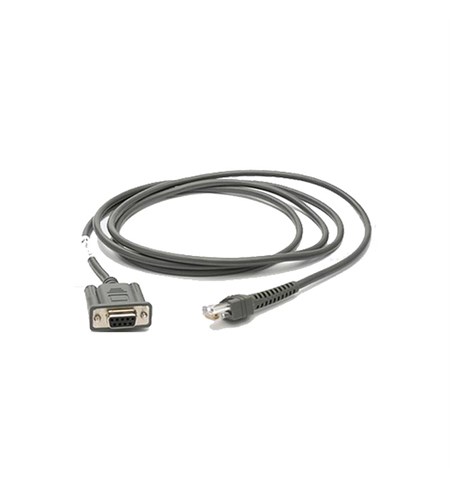 CBA-R23-S07ZAR - 7ft. Straight RS232 Cable (Fujitsu T POS 500 ICL)