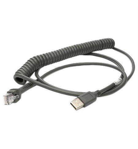 CBA-U32-C09ZAR - Cable - Shielded USB: Series A Connector, 9ft. (2.8m), Coiled