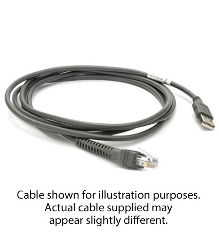 CBA-U43-S07ZAR - 7ft. Shielded USB Straight Cable (Power Plus Connector)