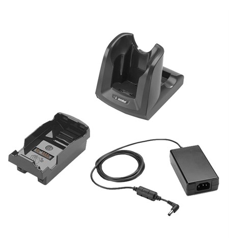 CRD-MC32-100INT-01 Zebra MC3200 Single Slot Serial/USB Cradle Kit (International)