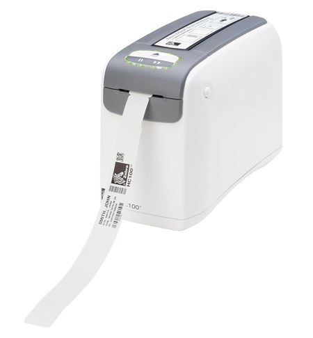 HC100 Wristband Printer, Extended Memory, USB and Serial and 10/100 Ethernet