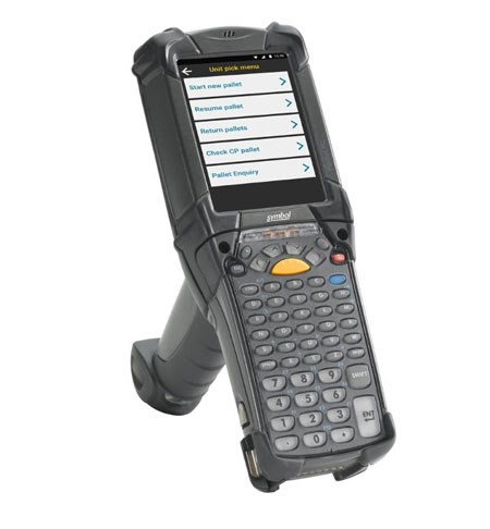 Zebra MC9200 Mobile Computer (Gun, 2D, 28 Keys)