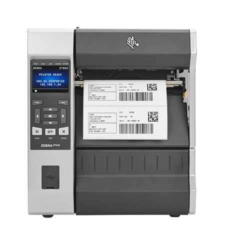Zebra ZT620 High Performance, Industrial 6-inch Wide Barcode Label Printer