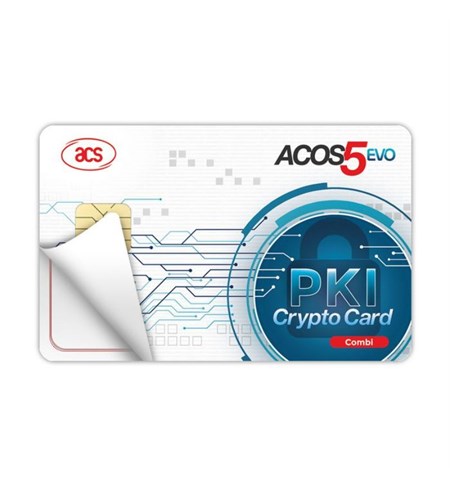 ACS ACOS5-EVO Cryptographic Smart Card (Combi)