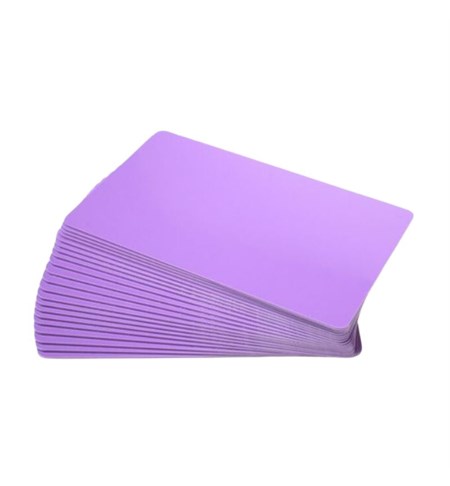 C-A7-PUL Dyestar Premium Purple 760 Micron Cards with Coloured Core (Pack of 100) 