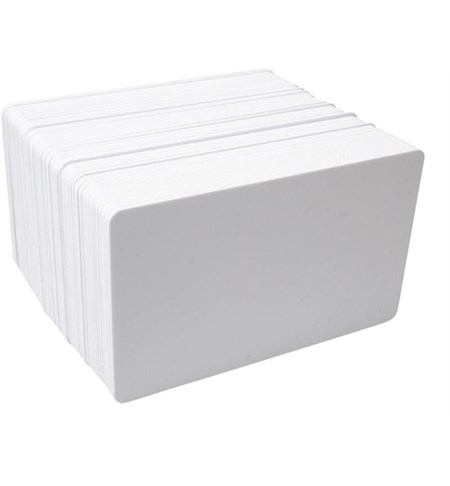 C-A7-WH60/40 Dyestar White 700 Micron PET Core Cards (Pack of 100)