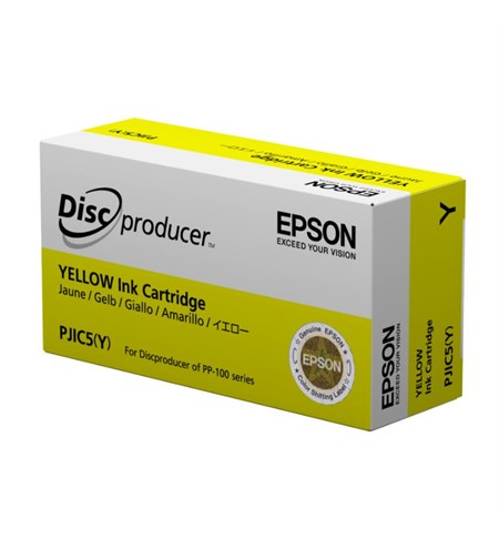 C13S020692 Epson Discproducer Ink PJIC7(Y), Yellow